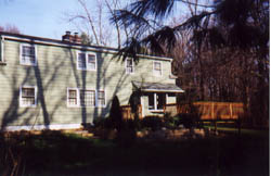 Rear Elevation - Back Patio and Deck