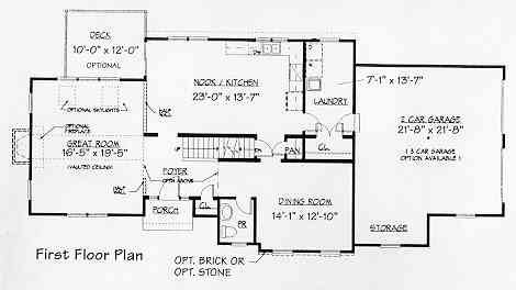 1st floor plan