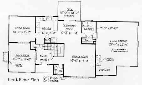 1st floor plan