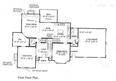 1st floor plan