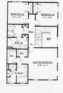 second floor plan