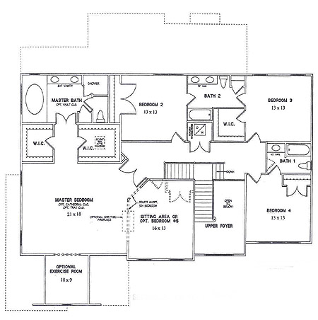 Second floor plan