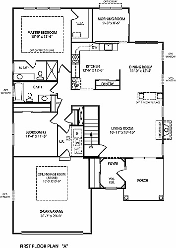 Augusta Model First Floor Plan